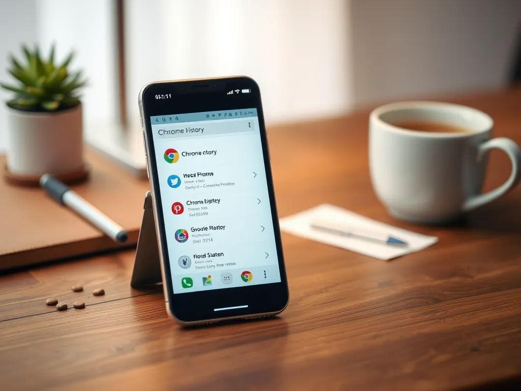 Jak przywrócić historię chrome na telefonie?