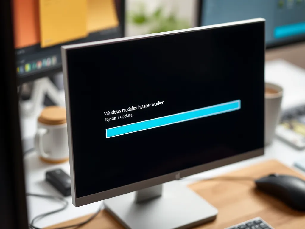 Windows modules installer worker – co to?